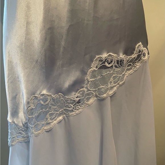 Vintage Unmentionables White Negligee Gown Size 10 - Picture 3 of 16